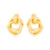 BRINCO ELOS LISO OURO 18K