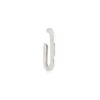 PIERCING FAKE CRAVEJADO COM MICRO ZIRCÔNIAS RÓDIO BRANCO