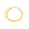 PULSEIRA TORCIDA VAZADA OURO 18K