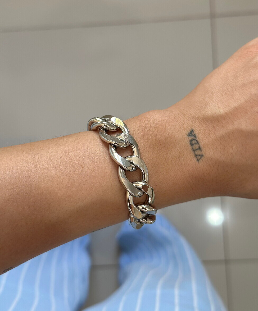 PULSEIRA LISA ELOS RÓDIO BRANCO
