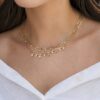 COLAR WISHES CRISTAIS OURO 18K