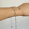 PULSEIRA DE BOLINHA RÓDIO BRANCO